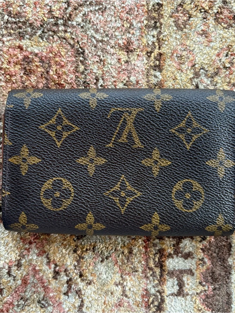 Louis Vuitton Monogram Continental Wallet in Brown